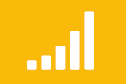 yellow square with graph icon