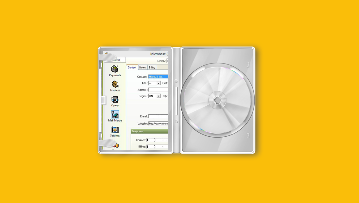 MicroBase CRM Invoice, Billing, Software