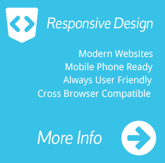 blue square detailing website services